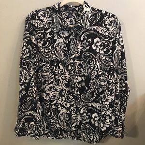 Chaps women’s button down shirt